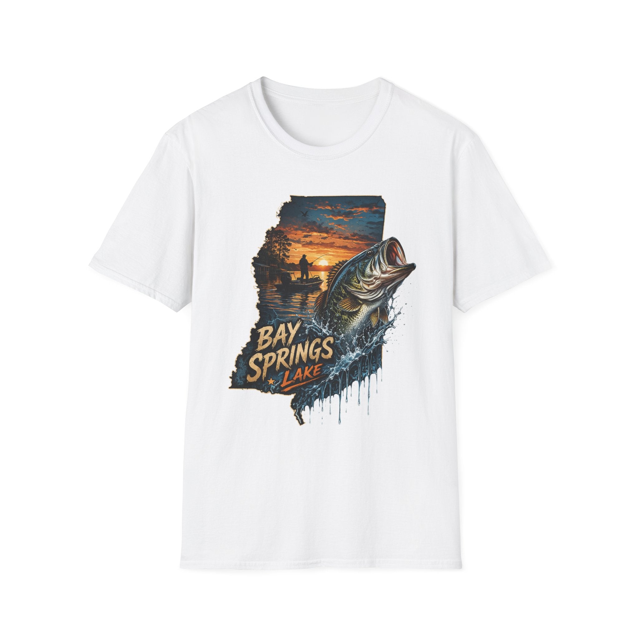 Bay Springs Lake Unisex Softstyle T-Shirt