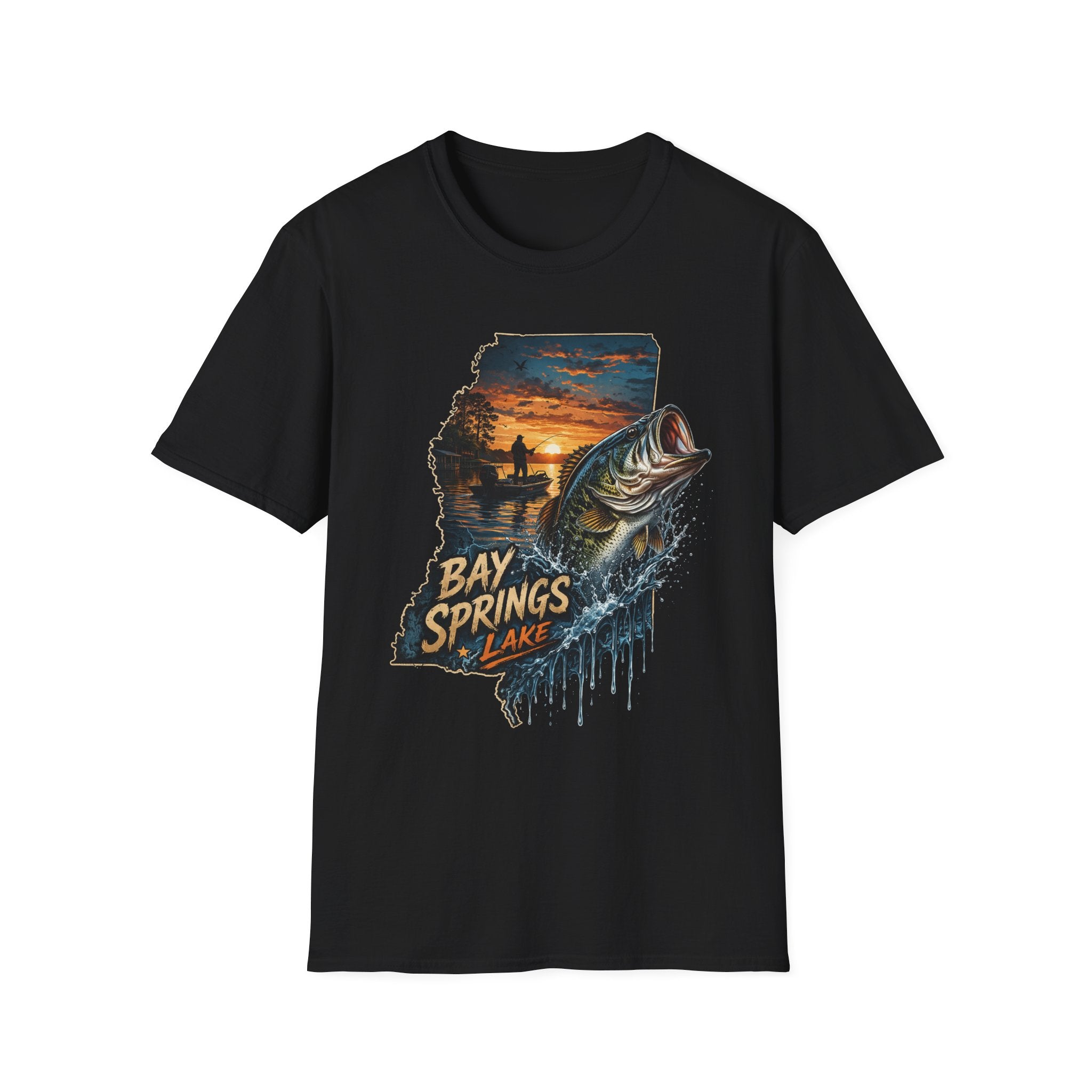 Bay Springs Lake Unisex Softstyle T-Shirt