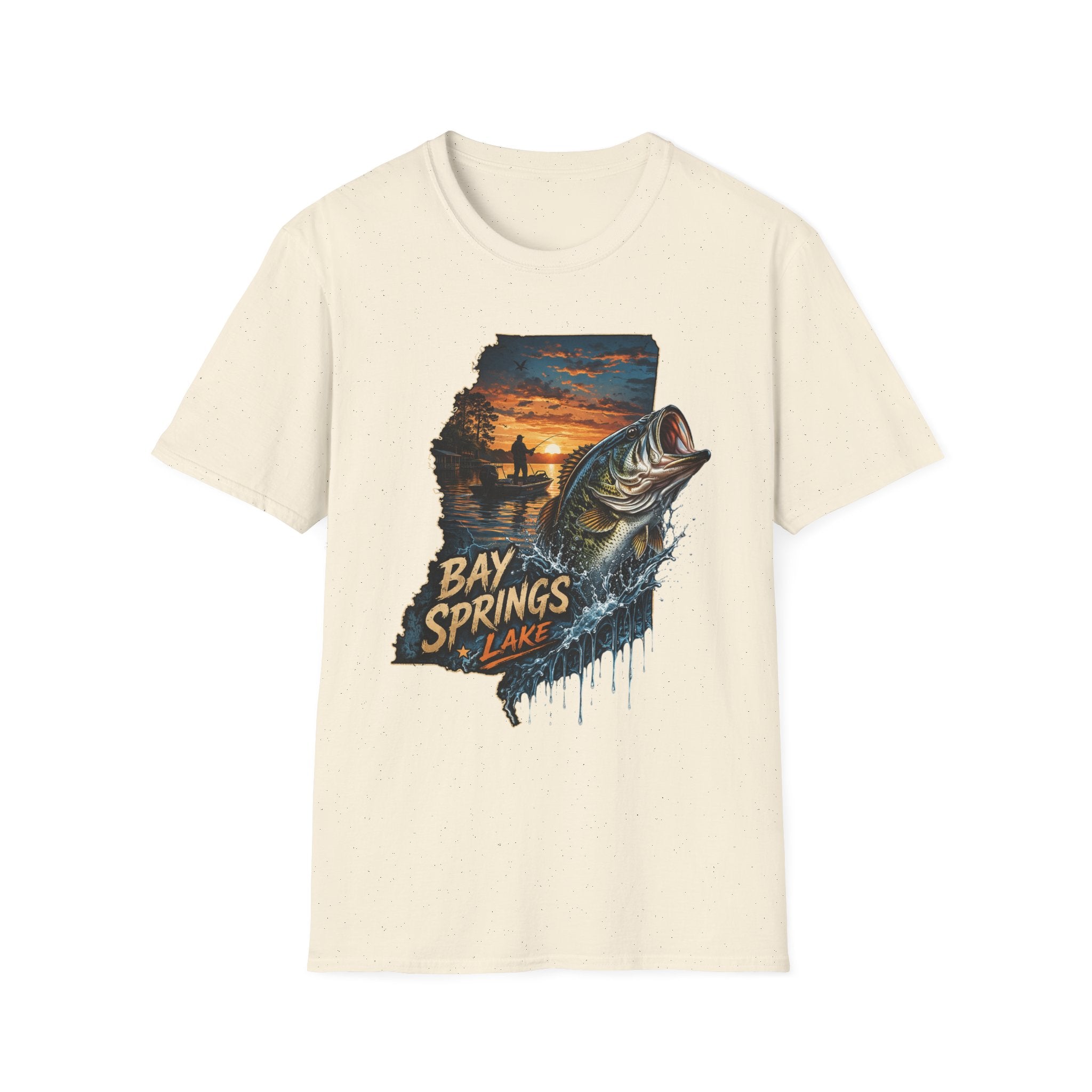 Bay Springs Lake Unisex Softstyle T-Shirt