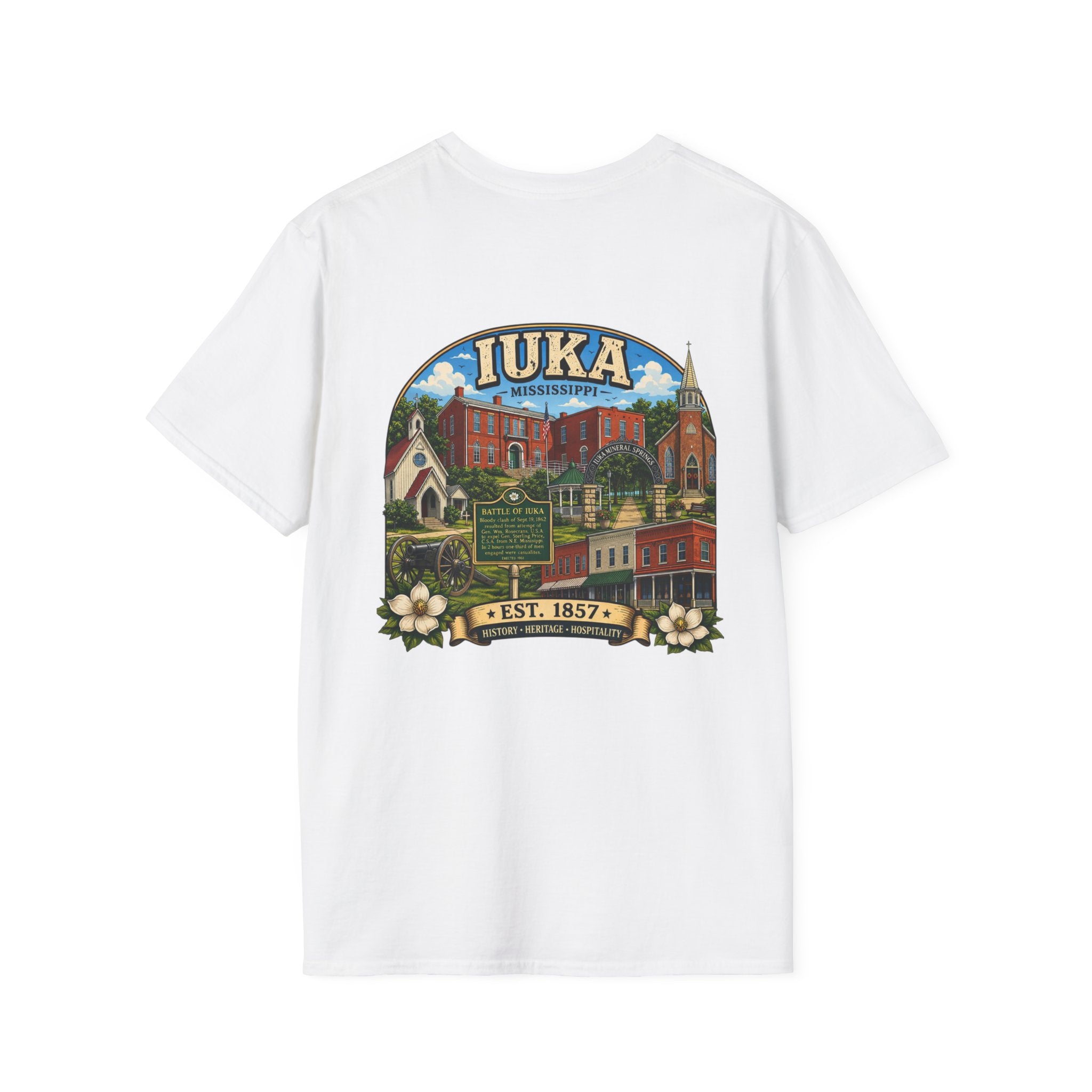 Iuka Mississippi Unisex Softstyle T-Shirt