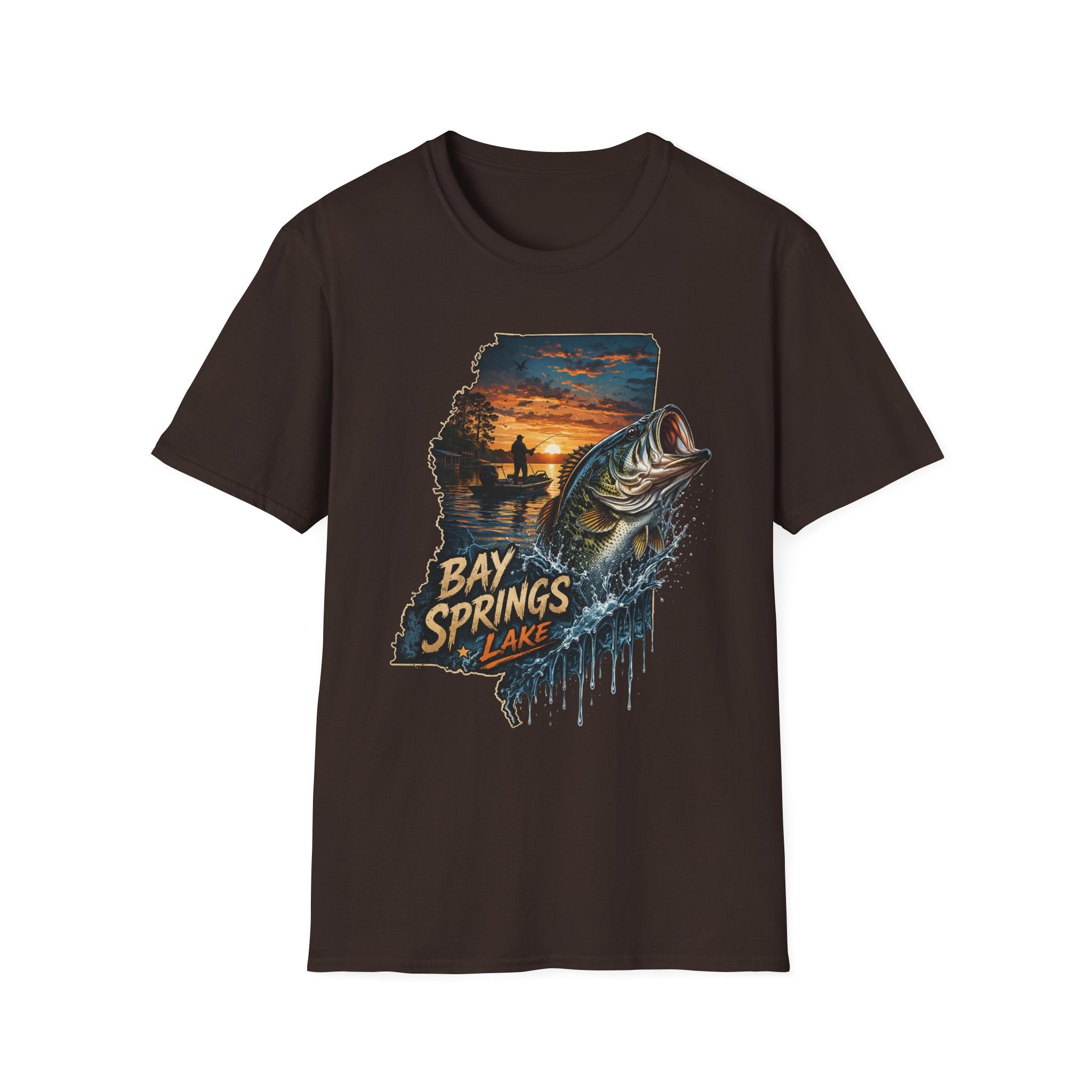 Bay Springs Lake Unisex Softstyle T-Shirt