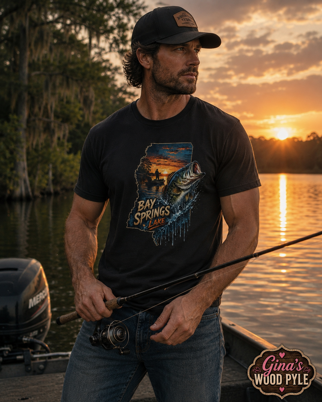 Bay Springs Lake Unisex Softstyle T-Shirt